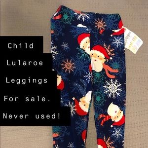Child Lularoe Leggings. Size L/XL. Never worn!
